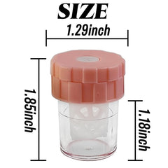 ROYHOO 10PCS contact lens washer cleaner in purple color