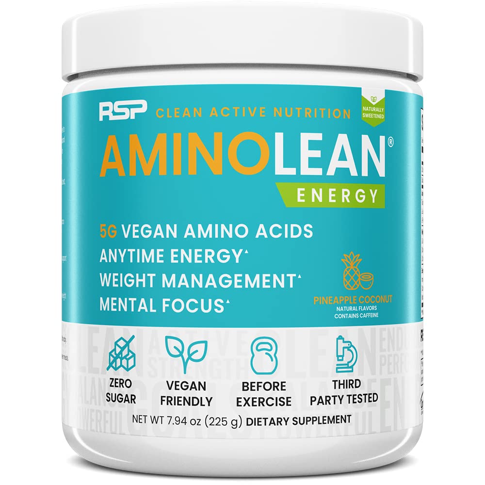 Hero image of RSP Vegan AminoLean Pineapple Coconut