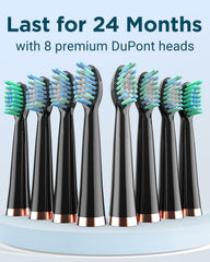 Rtauys toothbrush showing five brushing modes