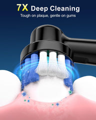 Rtauys R6 brush heads color-coded for family members