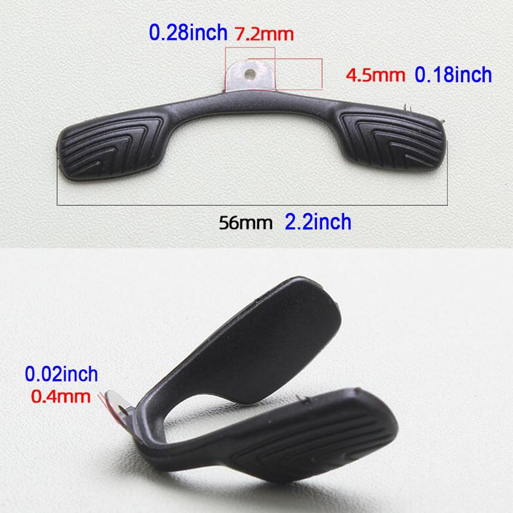 Comfortable rubber nose pad for glasses