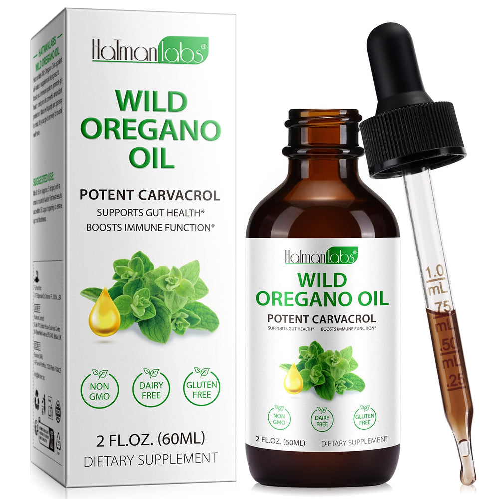 Ruduwu Wild Oregano Oil Drops bottle front
