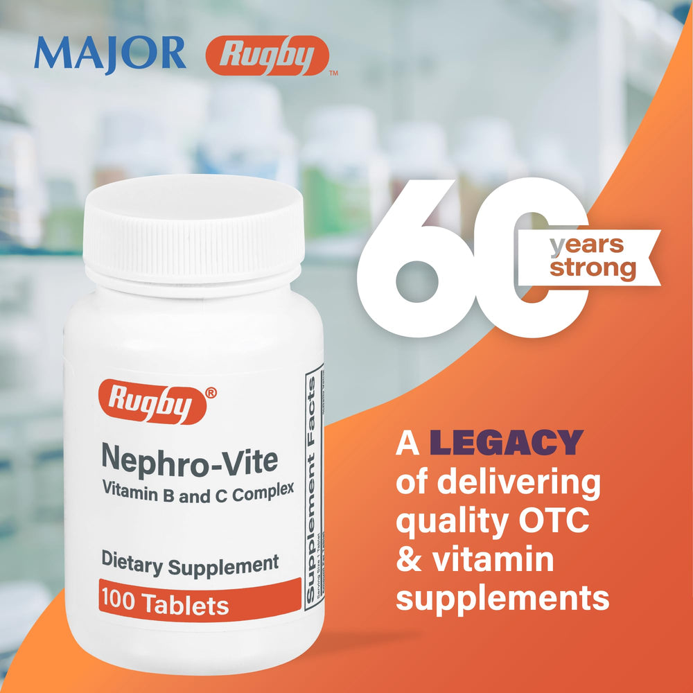 Recommended daily use: one Nephro-Vite tablet per day
