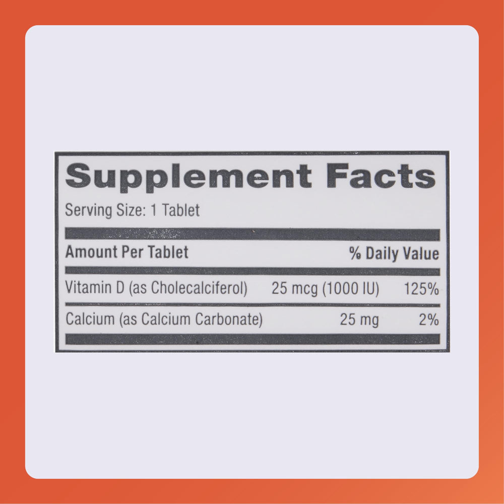 How to use: adult taking one tablet with a meal