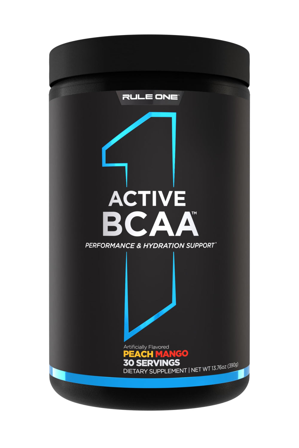 Hero image of Rule 1 Active BCAA Peach Mango with 30 servings