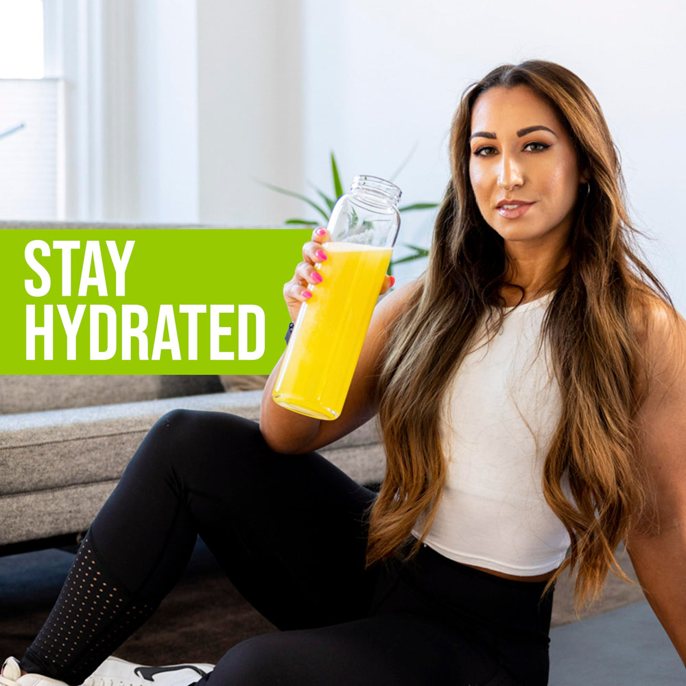 Rule 1 Lytes coconut-water powder visual suggesting natural hydration benefits.