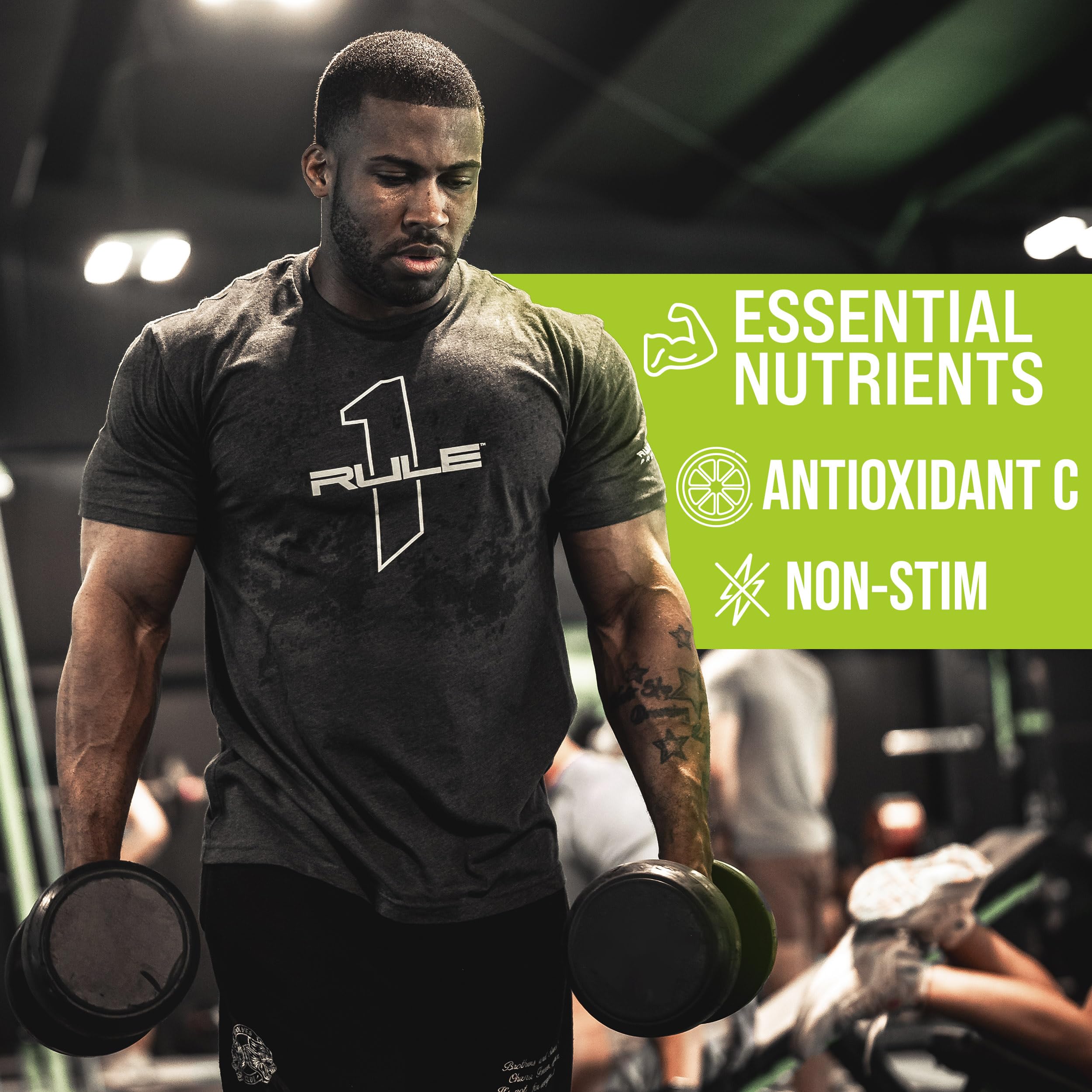 Rule 1 Lytes watermelon powder bag conveys refreshing flavor and minerals.