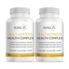 Runica 4-in-1 Womens Hormonal Balance supplement hero image