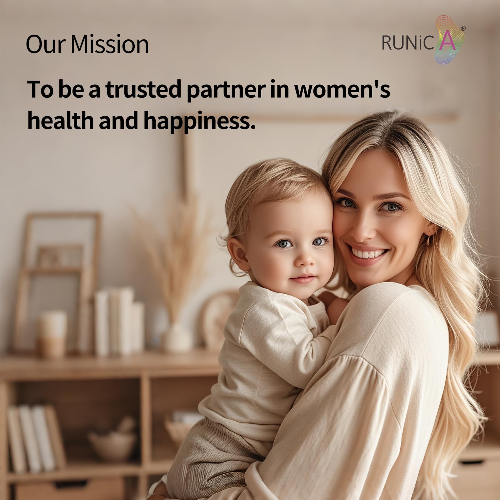 Fertility, ovarian health and cycle support infographic