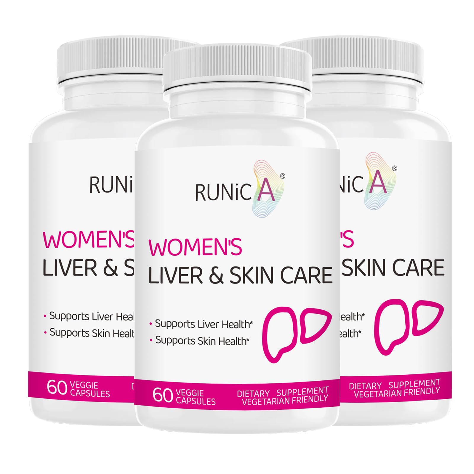 RUNICA front packaging showing clean label and 90-day pack benefit