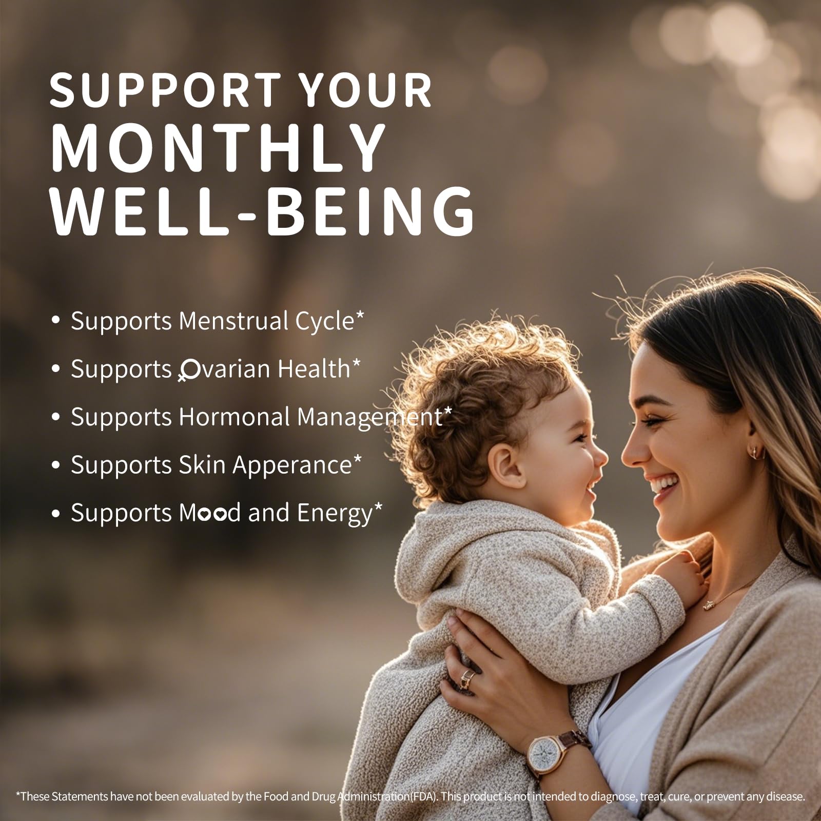 Supports hormone balance and ovarian health