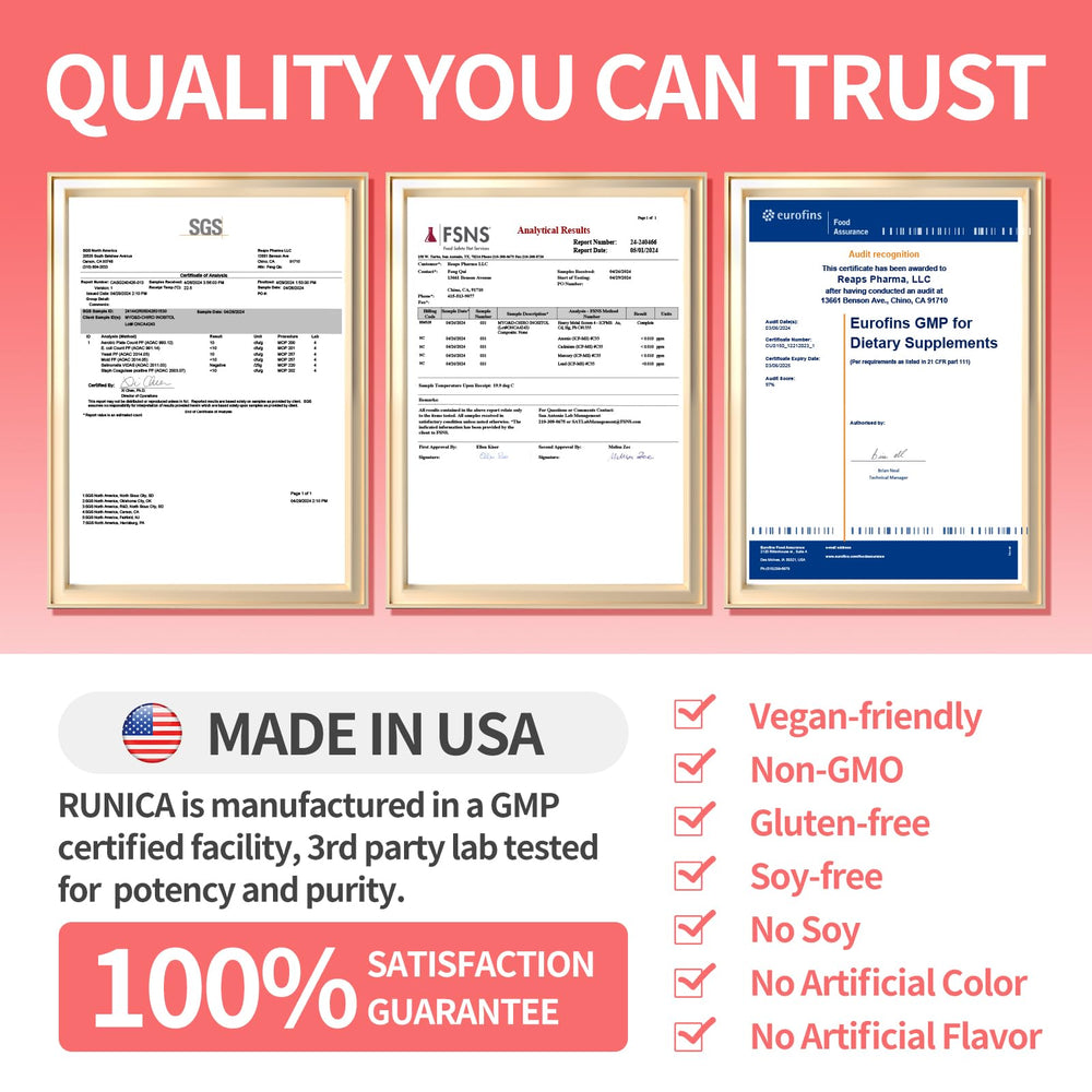 Made in USA and GMP badge