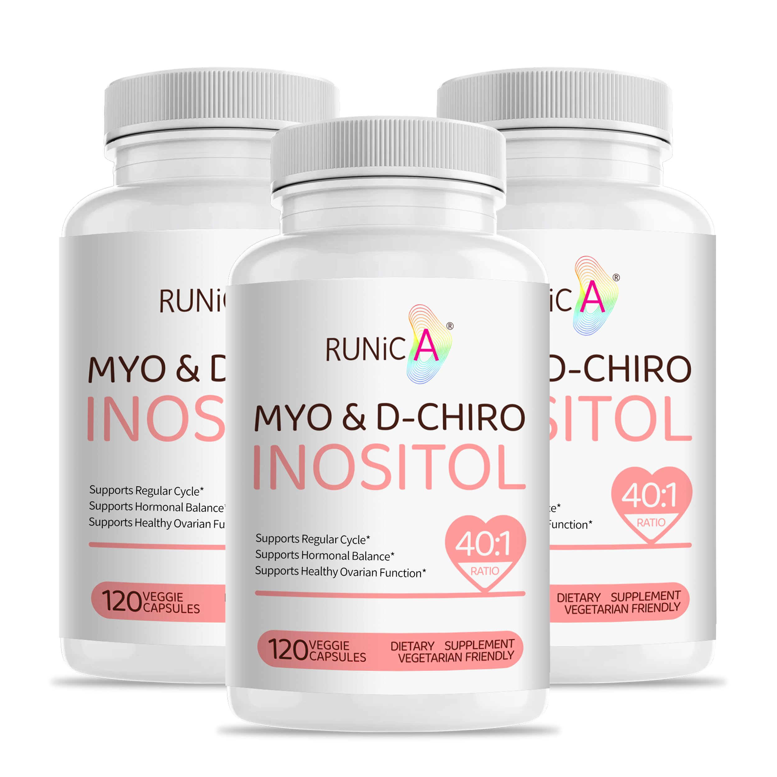 RUNICA Myo-Inositol & D-Chiro Inositol 40:1 ratio for women