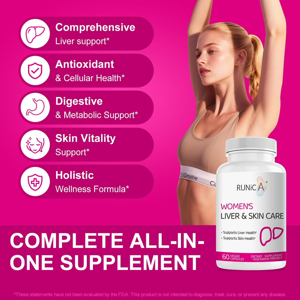 RUNICA supplement label detail showing ingredient transparency and dosage