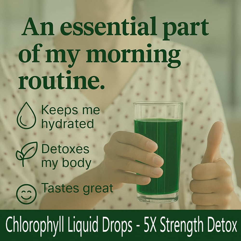 Drops being added to water for serving