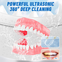 IPX7 waterproof design and removable cleaning tank