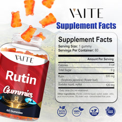 Plant-based vegan rutin gummies for vein and leg wellness – image 3