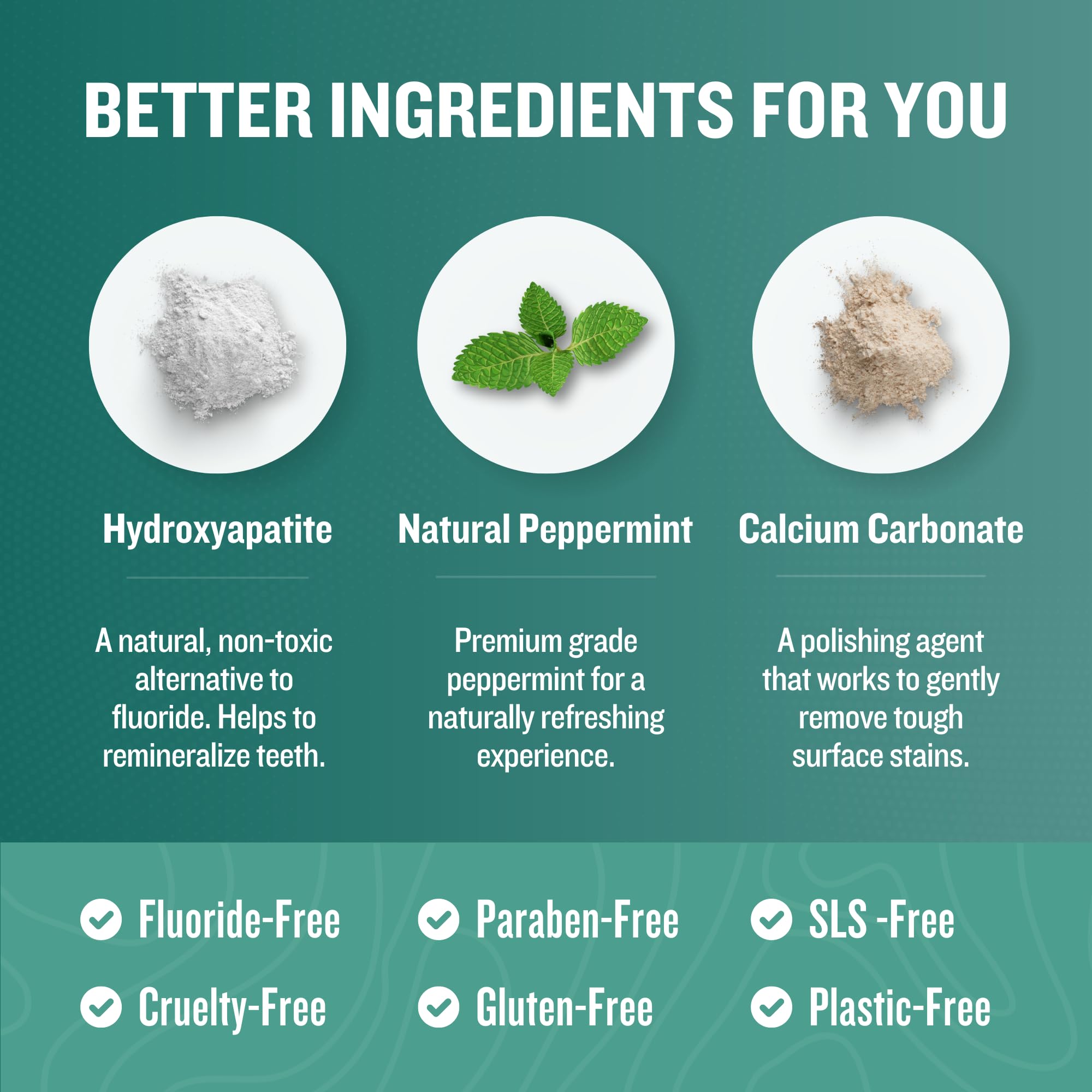 Delicious peppermint taste of Ruut tablets