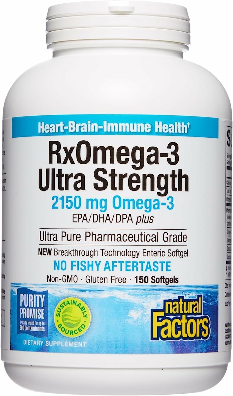RxOmega-3 Ultra Strength bottle front