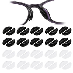 Ryetvok 20-pair anti-slip eyeglass nose pads packaging