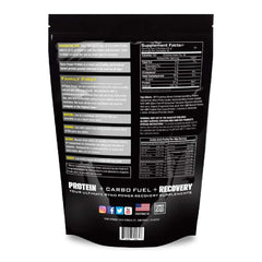 Nutrition facts panel for Ryno Power Chocolate whey protein