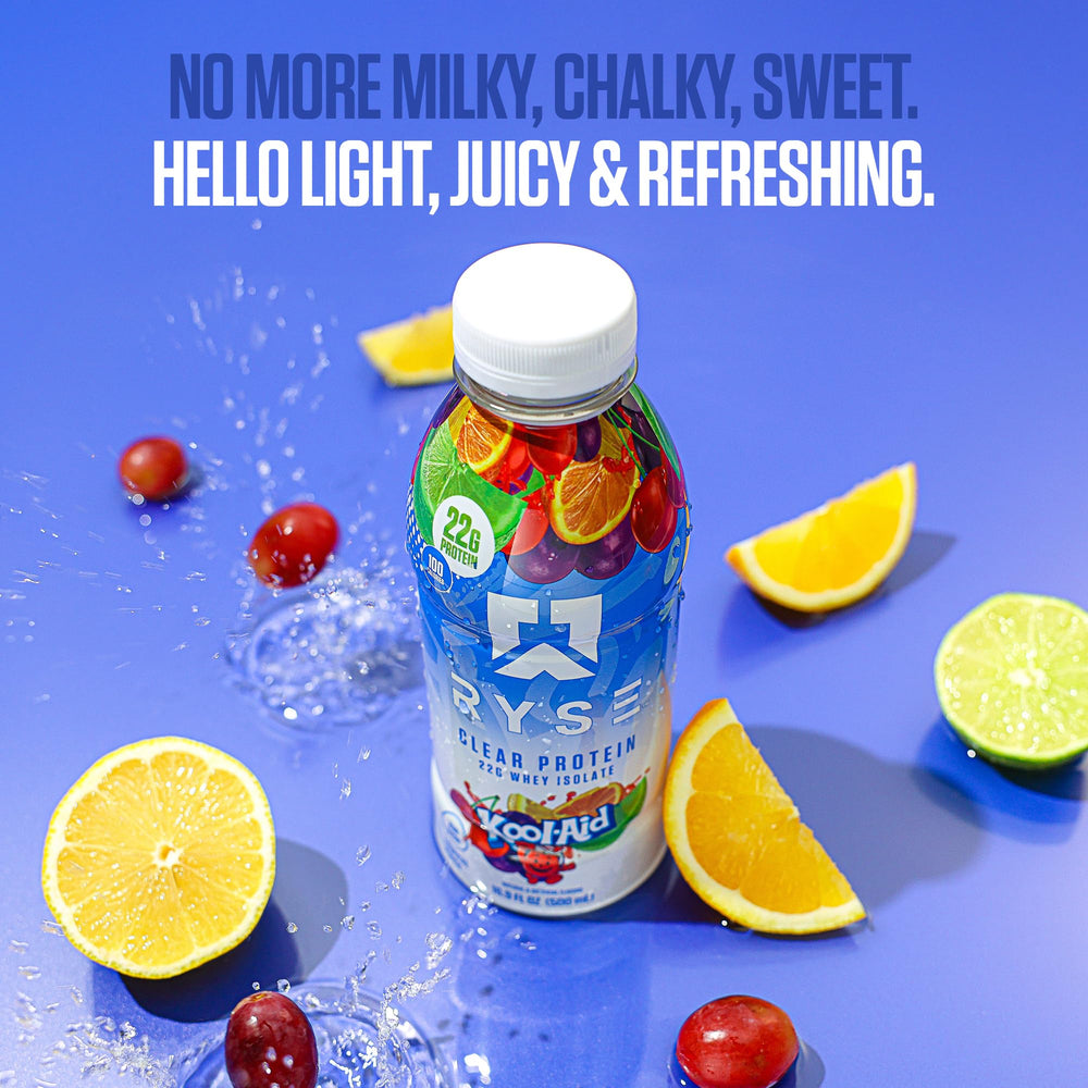 Chilled bottle with condensation ready-to-drink