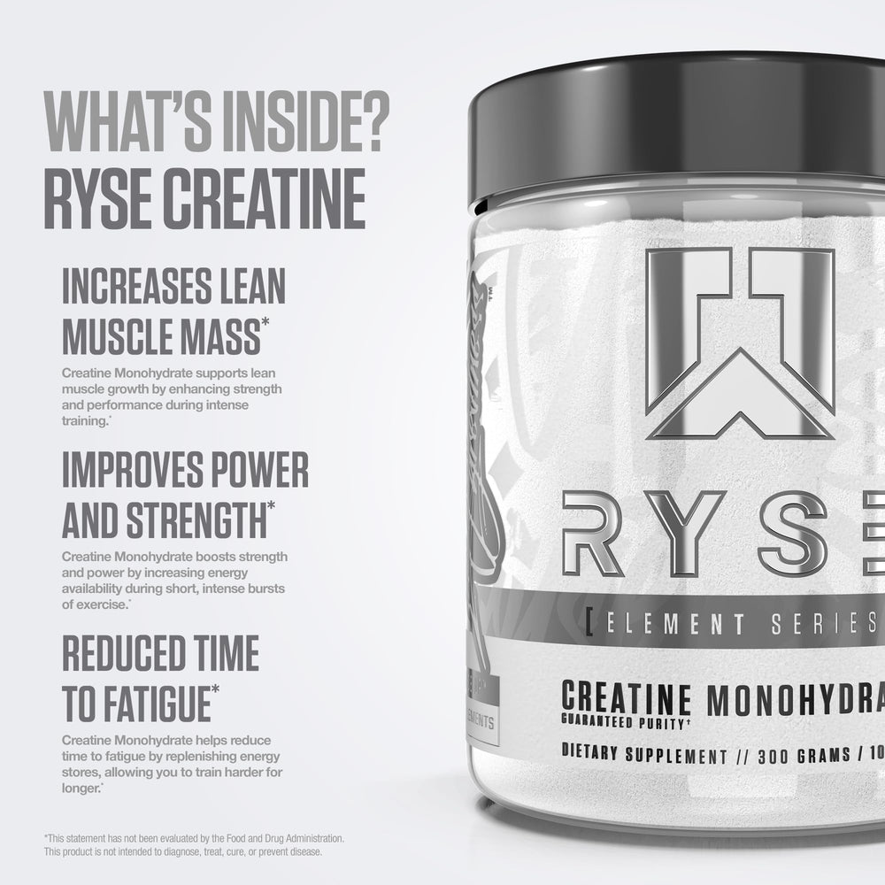 Measuring scoop of RYSE Creatine Monohydrate Powder