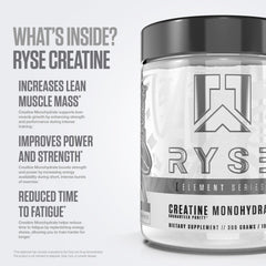 Measuring scoop of RYSE Creatine Monohydrate Powder
