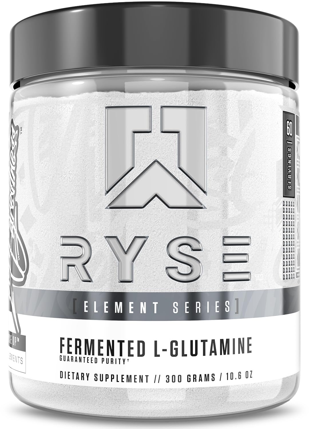 RYSE Element Series Fermented L-Glutamine bottle front