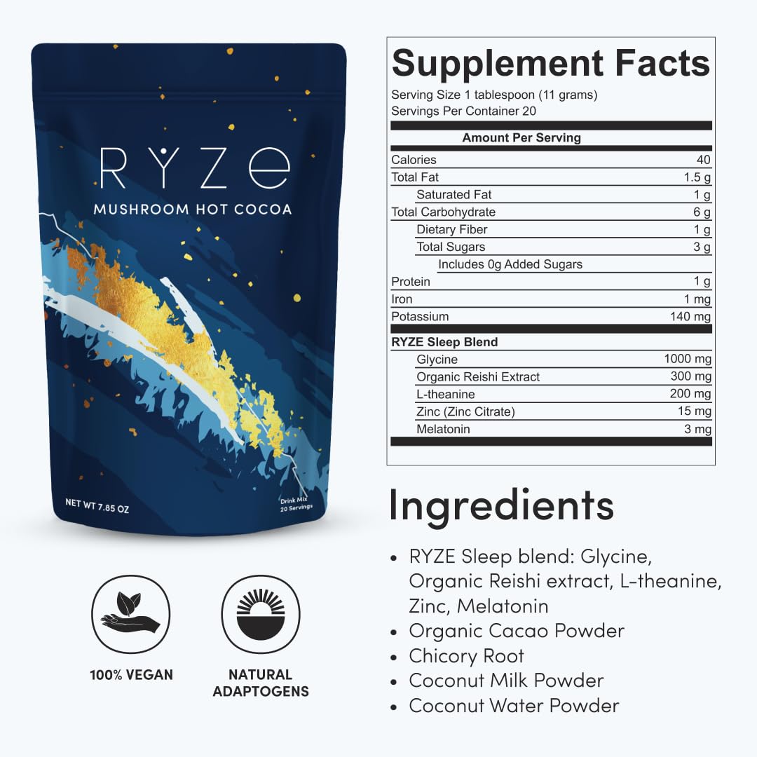 Packaging showing 20 servings