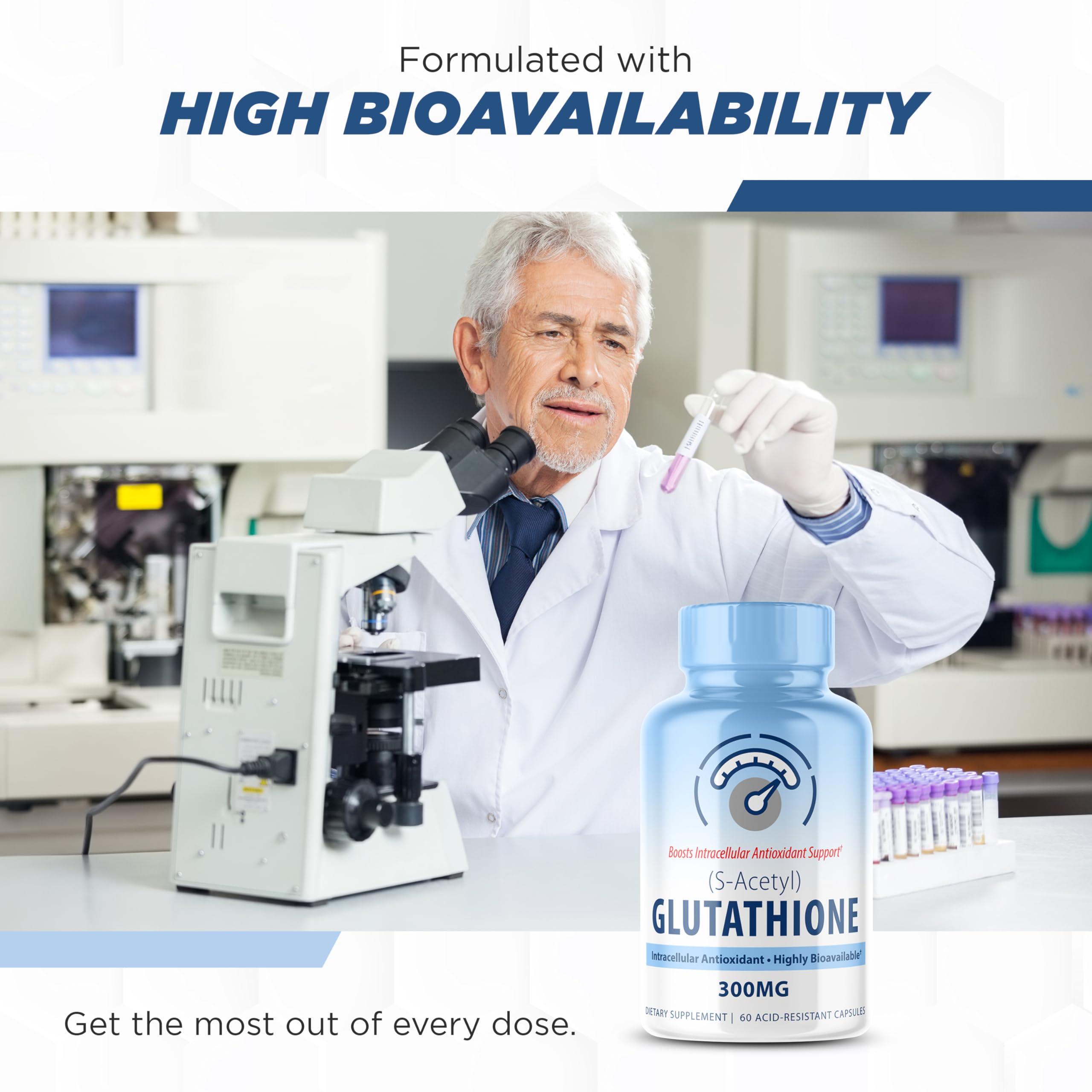 Concept image illustrating liver detox with glutathione