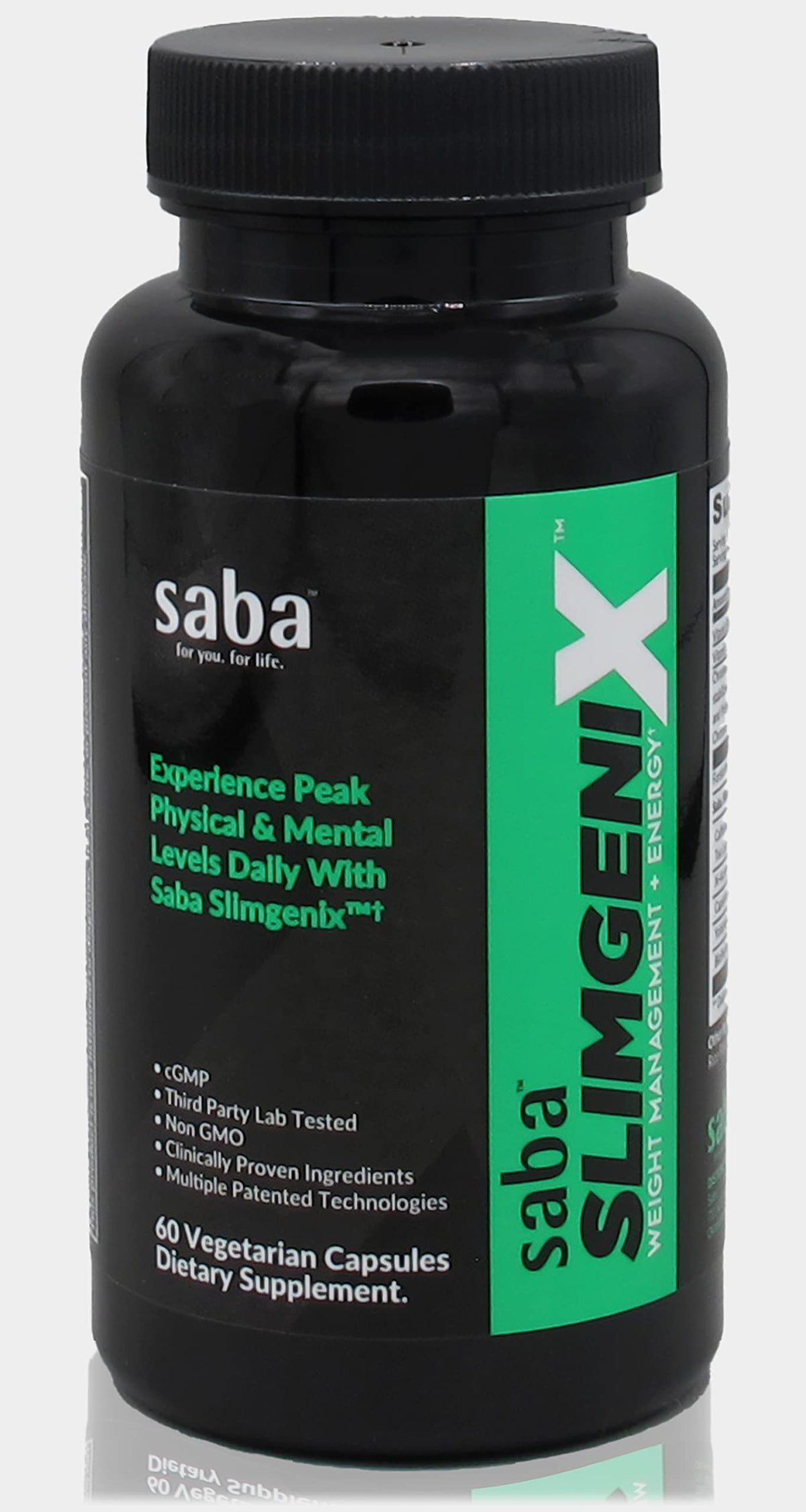 Saba SlimGenix bottle with 60 capsules