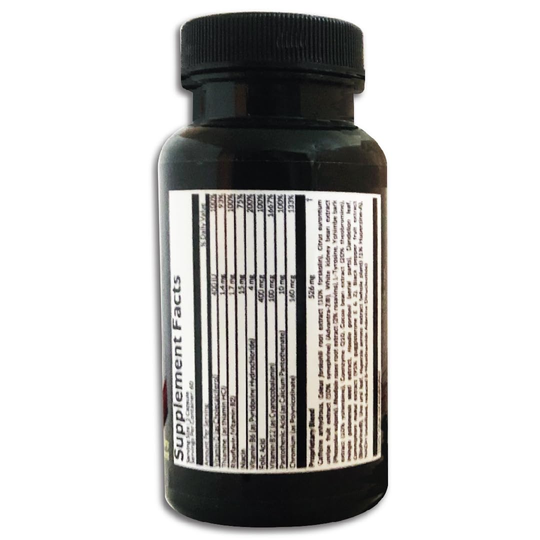 Close-up of Saba Trim Pro box and capsules