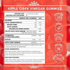 Sacred Roots ACV Gummies bottle side showing daily routine convenience