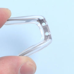Eyeglass nose pad replacement kit with screwdriver
