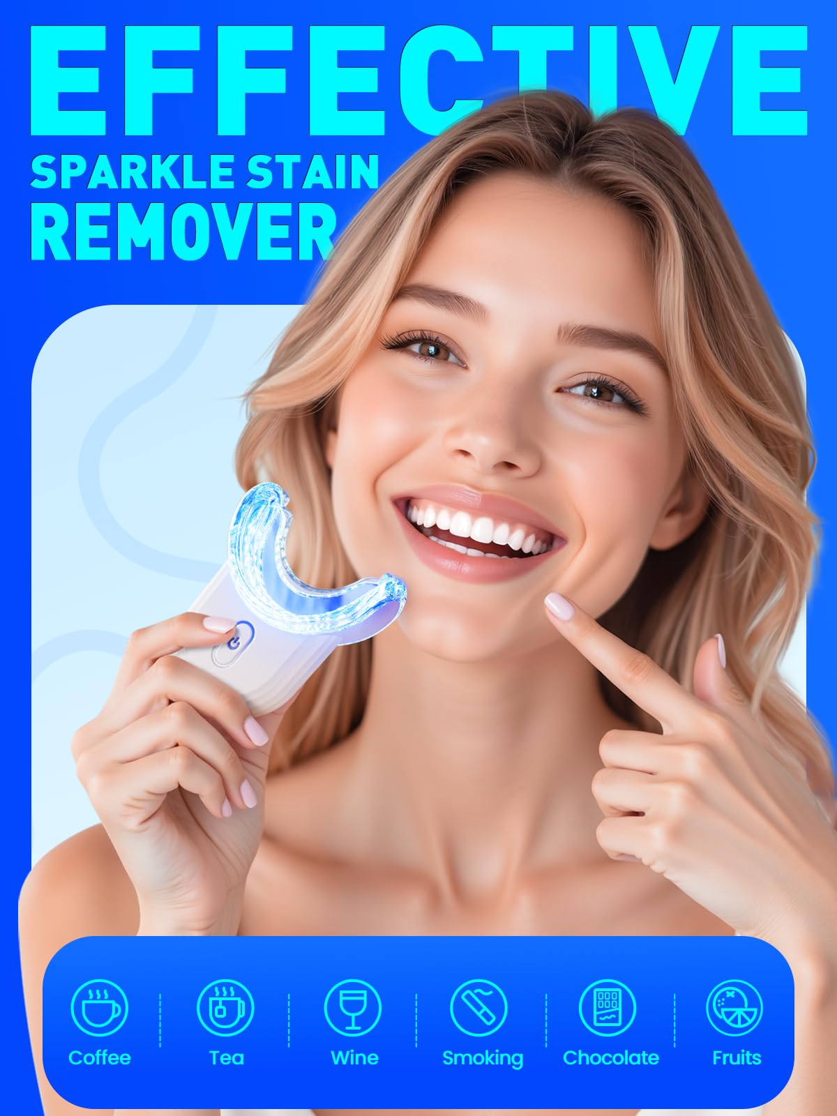 Gentle, safe materials designed for sensitive teeth whitening