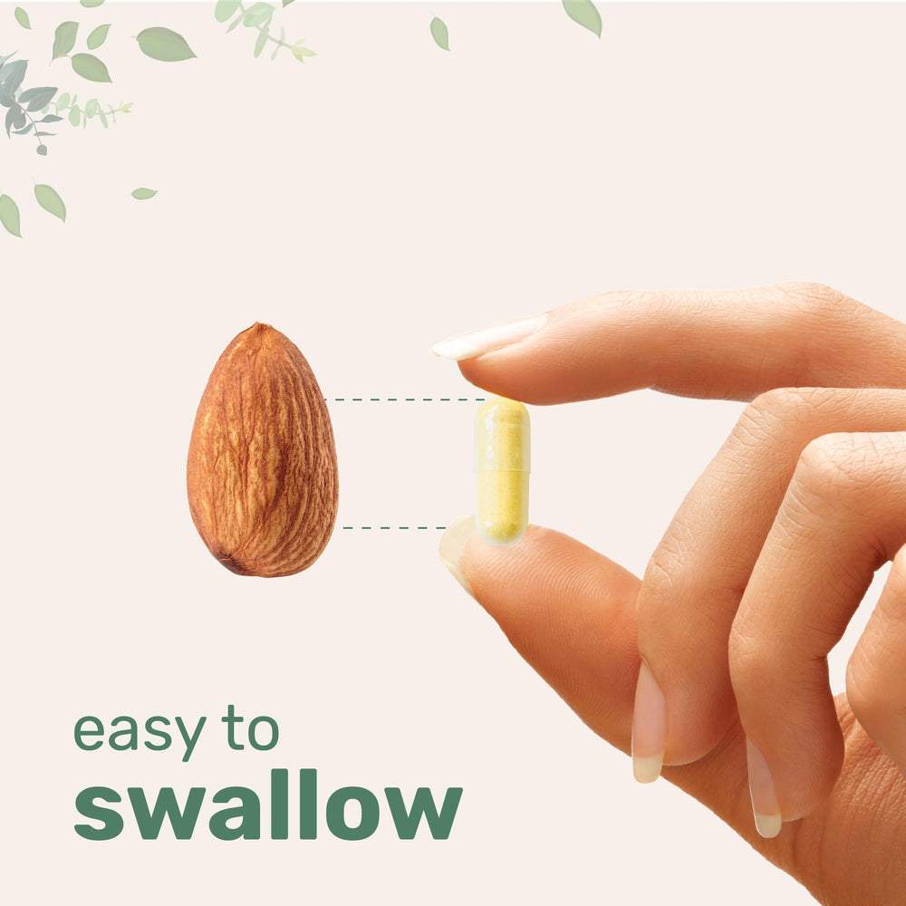 Product bottle showcasing a 60-capsule, 30-day supply