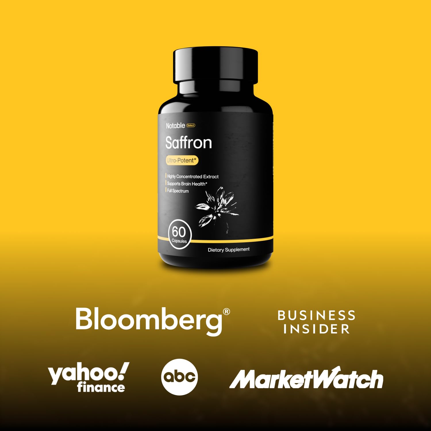 60 easy-to-take saffron capsules per bottle