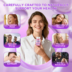 Gummies with Vitamin D3, B6, Magnesium, Zinc