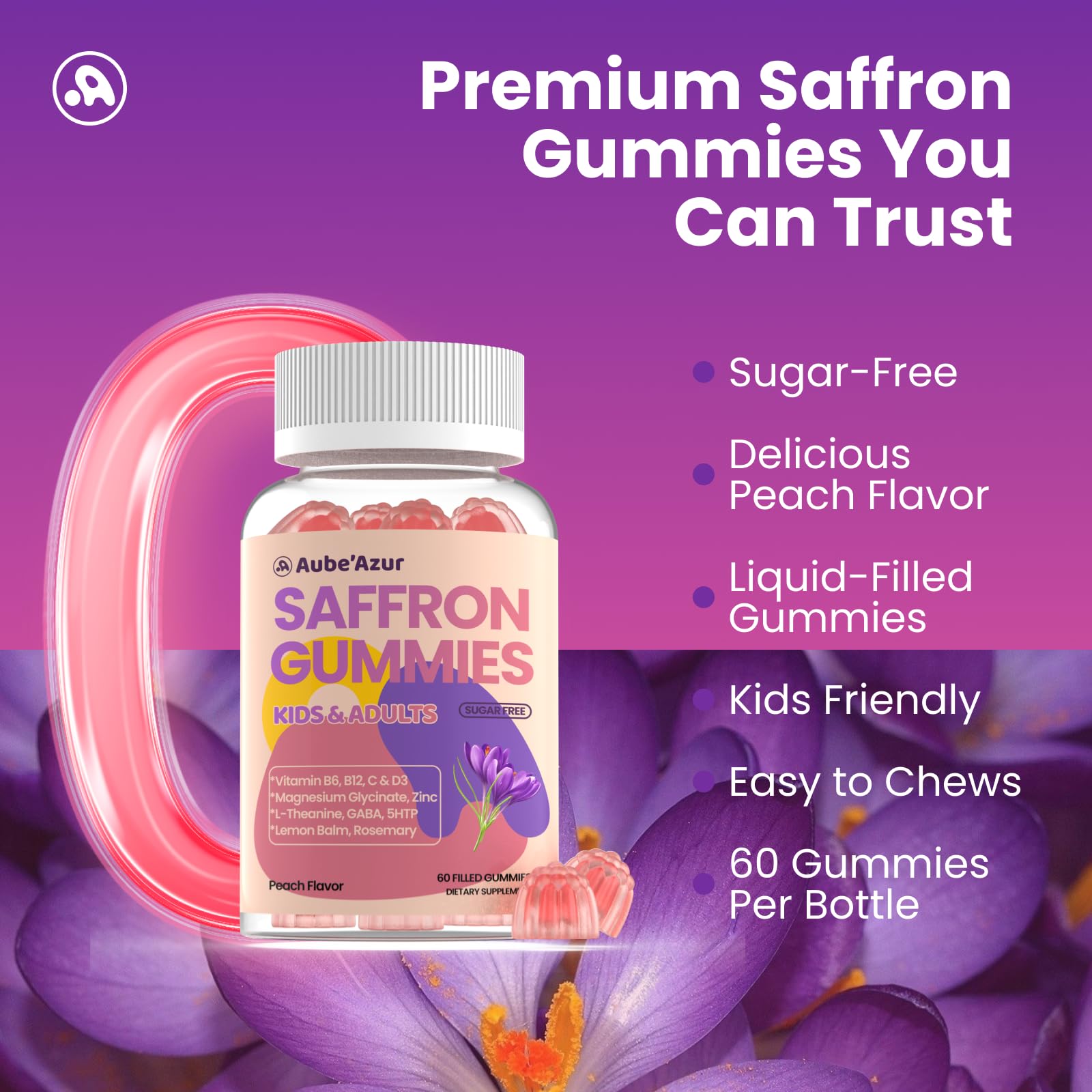GMP-certified manufacturing facility producing saffron gummies.