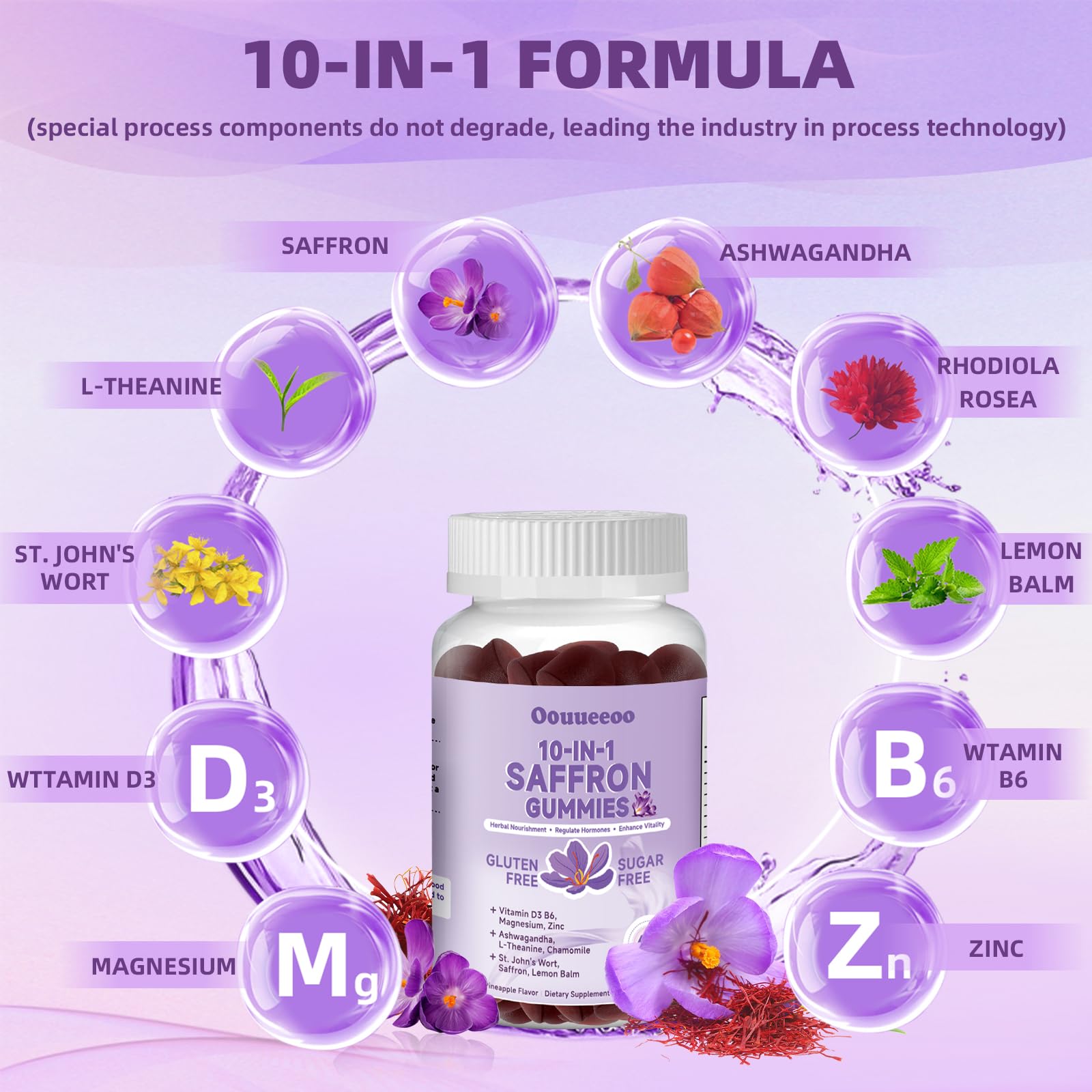 Mood and sleep support benefits of saffron crocin