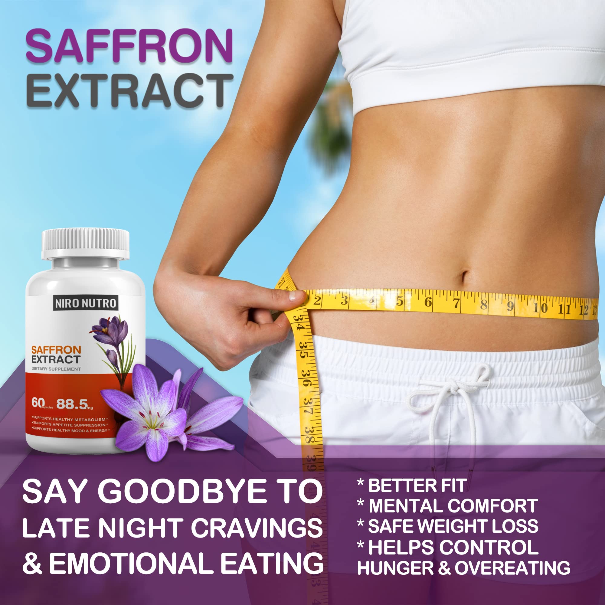 Saffron supplements aiding women with weight loss
