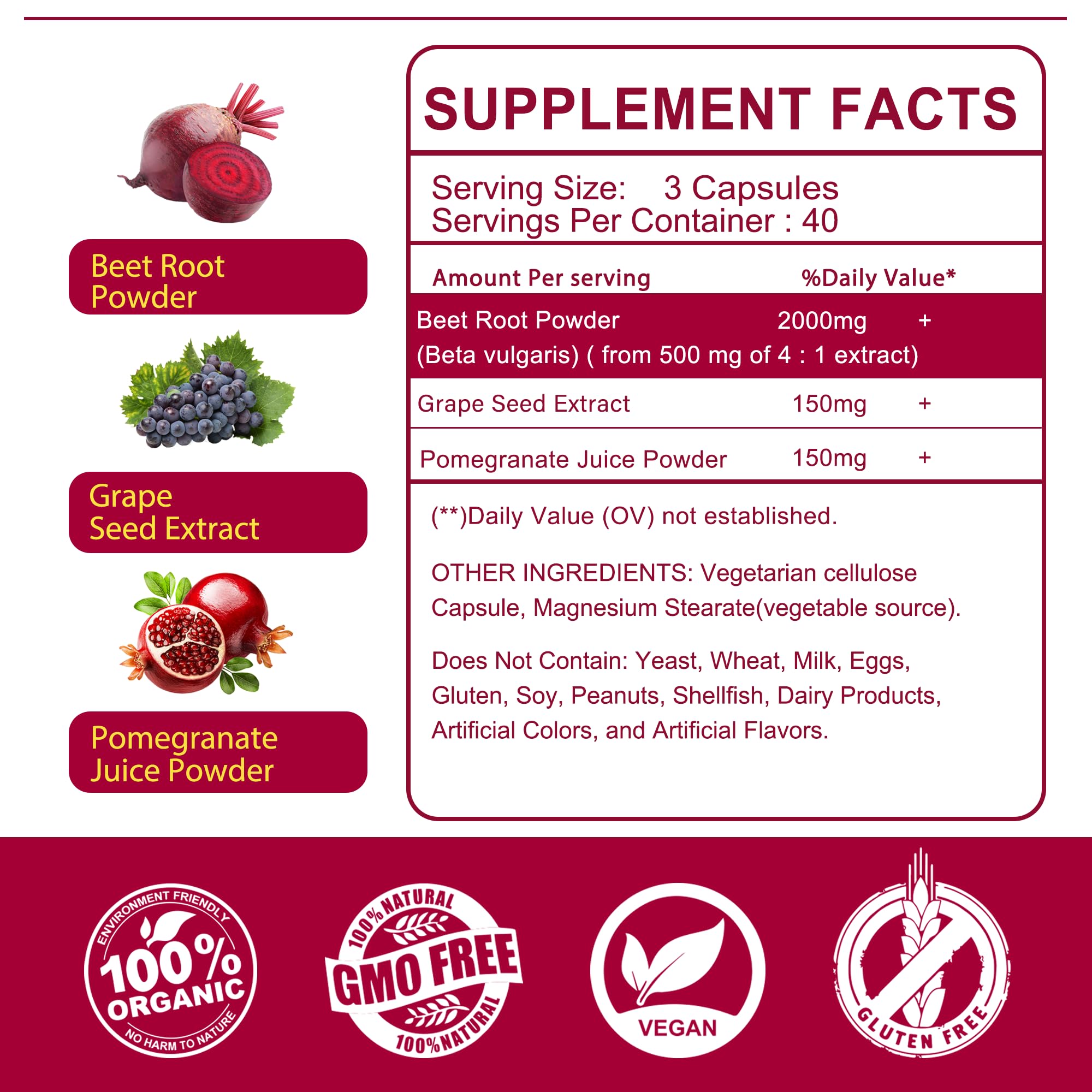 Safgumjel Beet Root Capsules 4:1 concentration bottle emphasizing high nitrate potency for energy.