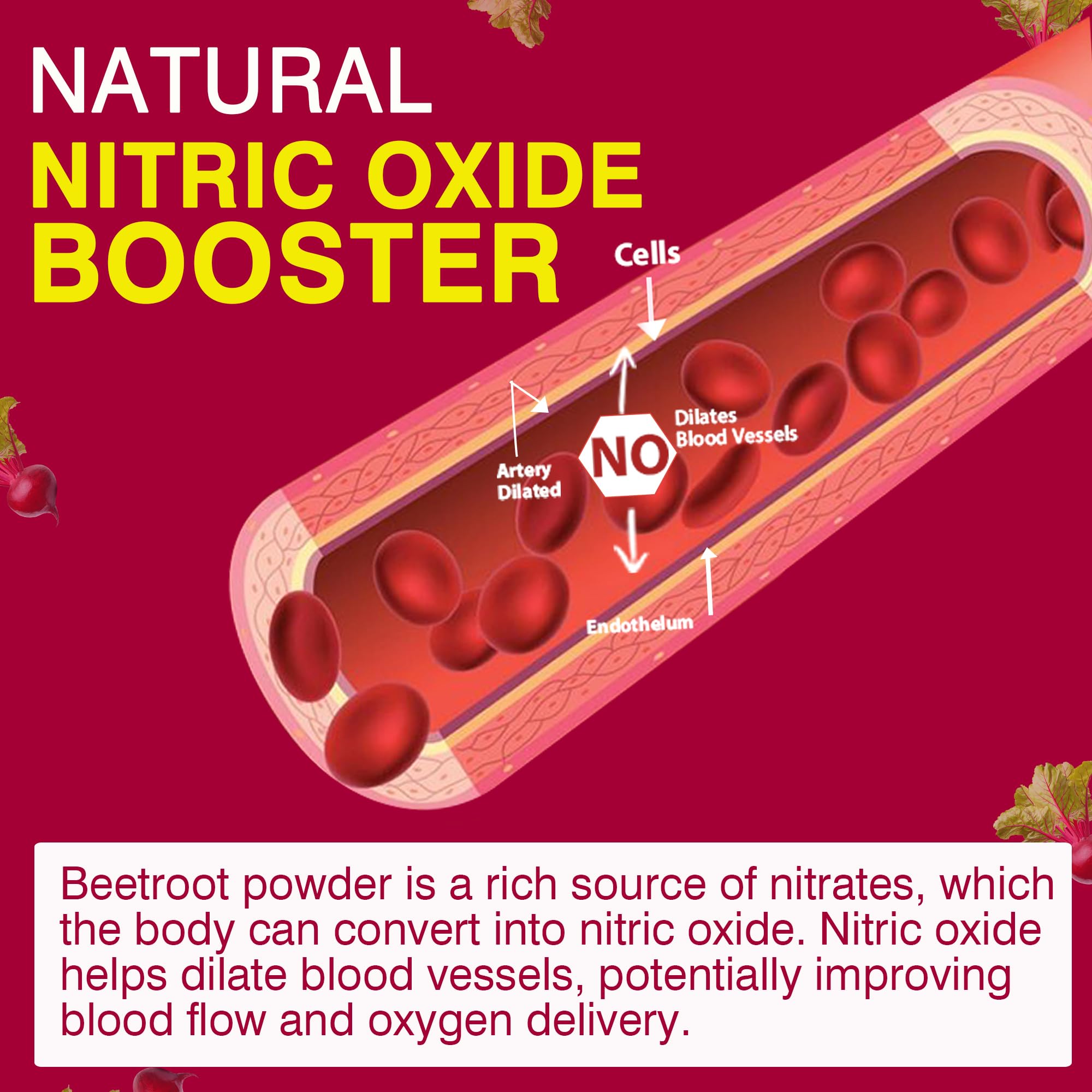 Lifestyle scene showing an active adult taking Safgumjel Beet Root Capsules for daily vitality.