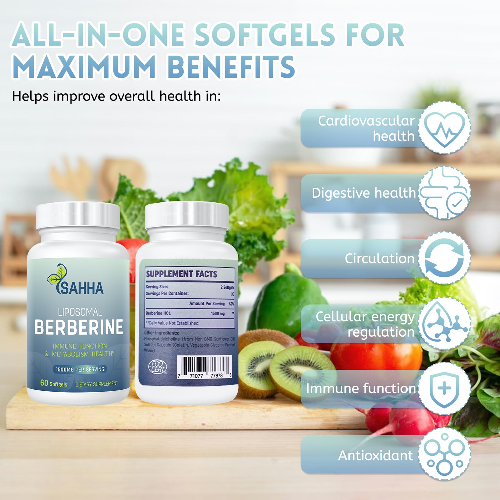 Berberine ingredients and nutrition information