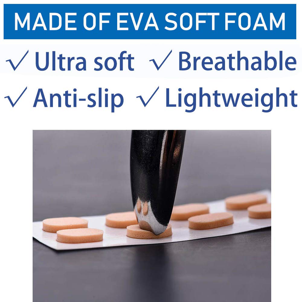 Black foam nose pads in 1.5mm thickness