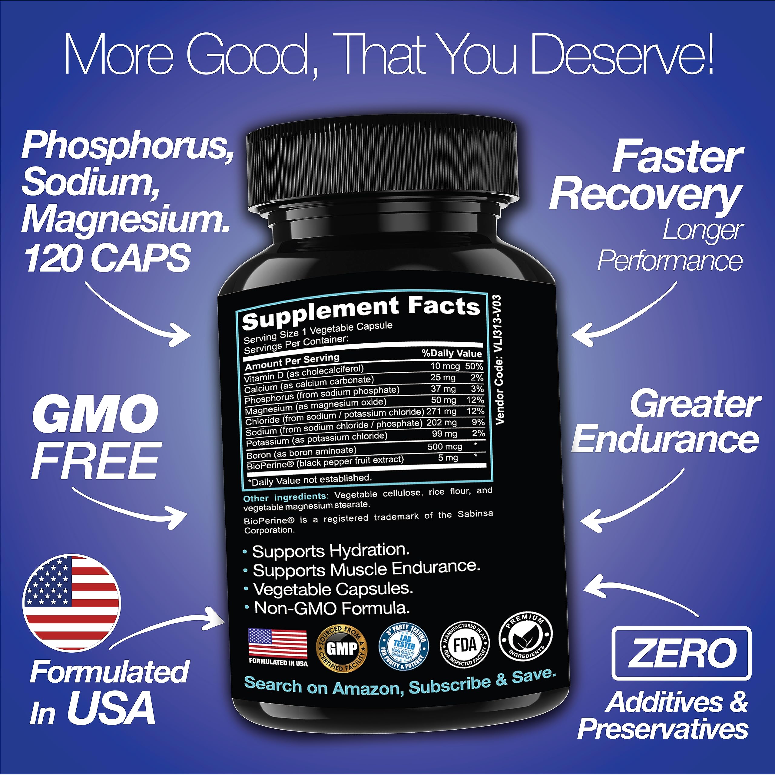 Travel-ready Rapid Rehydr8 bottle in a carry-on