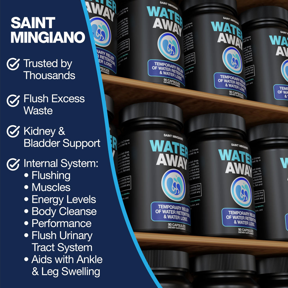 Illustration of kidneys and urinary tract support from Water Away