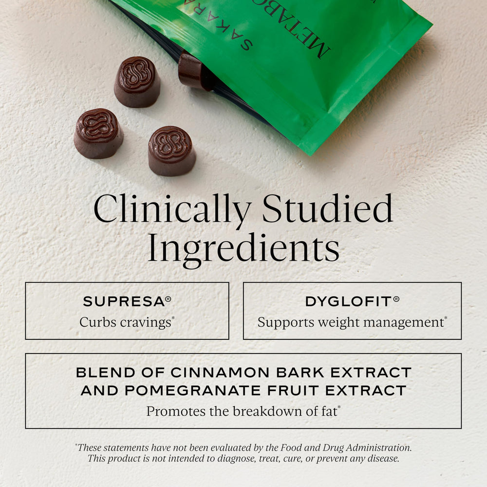 SAKARA Metabolism Bites cravings-control visual for mindful snacking