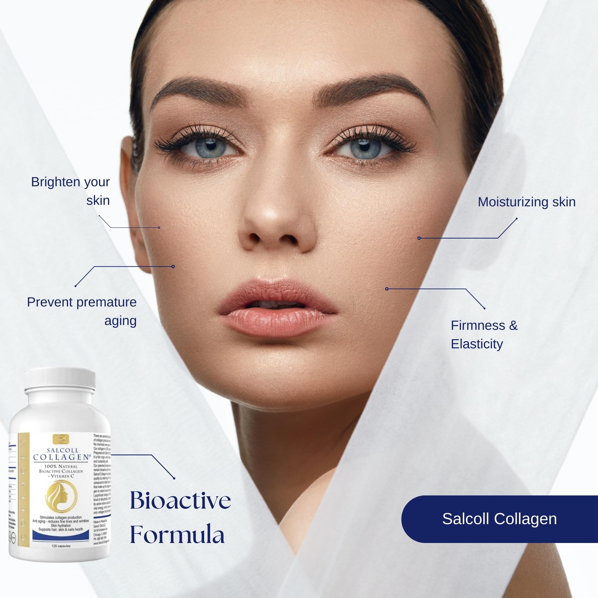 Capsules arranged to show texture and size